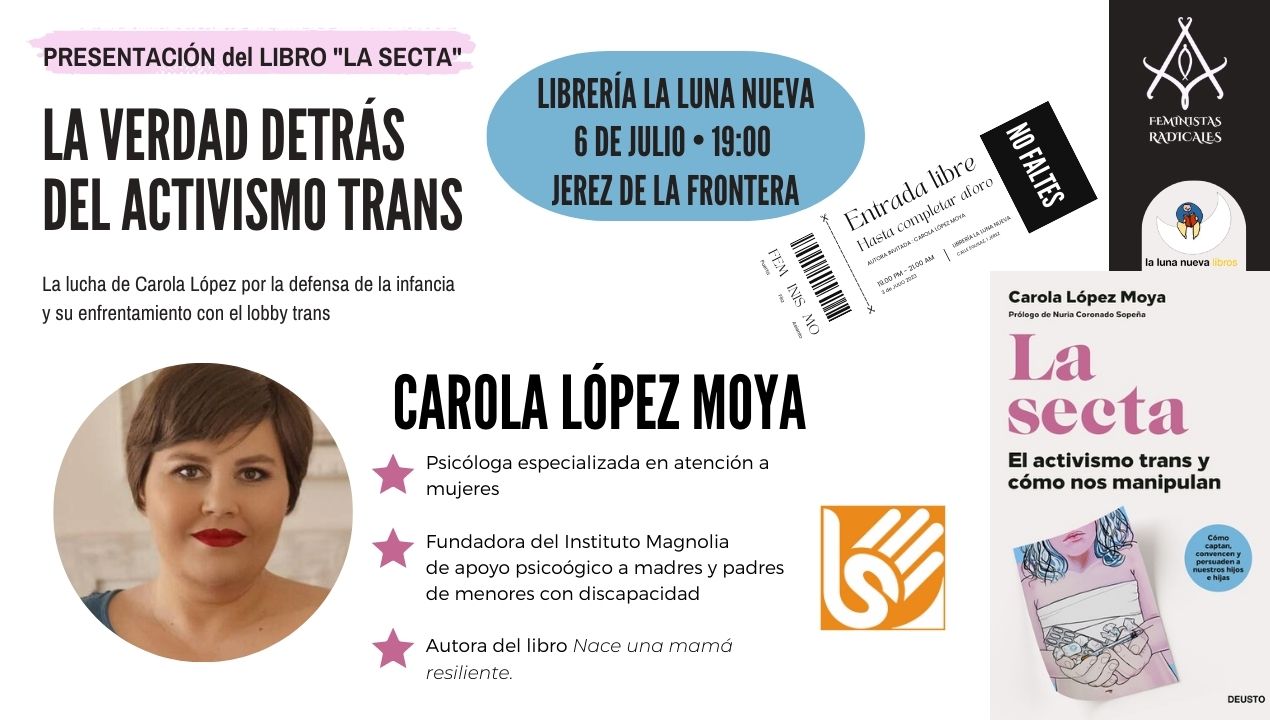Carola López Moya presenta su libro en Jerez